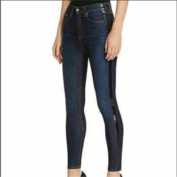 rag & bone Denim - rag & bone Mad River Tuxedo Skinny Ankle Jeans